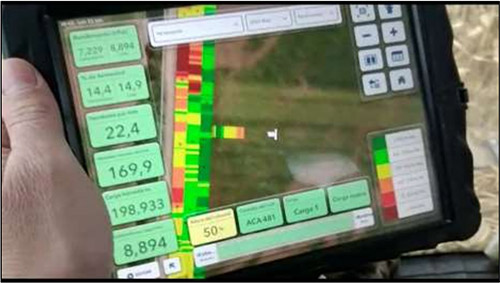 Monitores de rendimiento permiten mejorar el proceso de gestion agricola