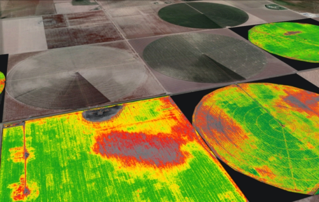 imágenes espectrales en la agricultura de precision